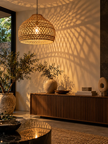 Treat the Projected Shadow as Part of the Decor