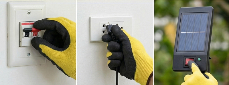 Avoid spraying water directly into vent