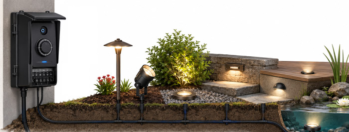 Understand the Main Parts of a Landscape Lighting System