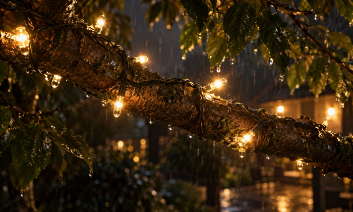 Use Lights Designed for Outdoor Trees