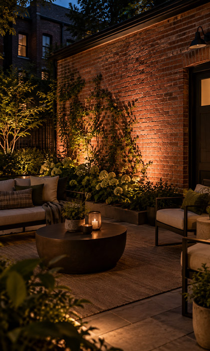 Use a Brick Wall as a Backdrop for Color