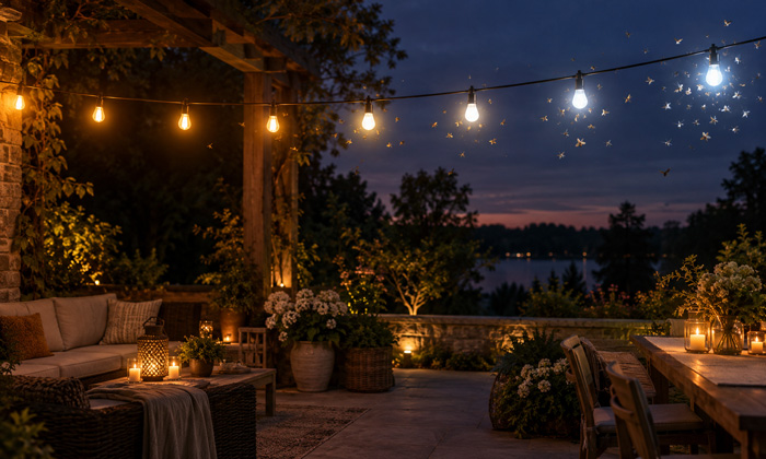 What Color String Lights Attract the Fewest Bugs