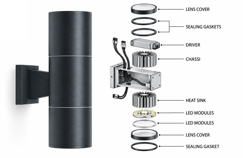 What Does a Damp Rated Wall Light Mean