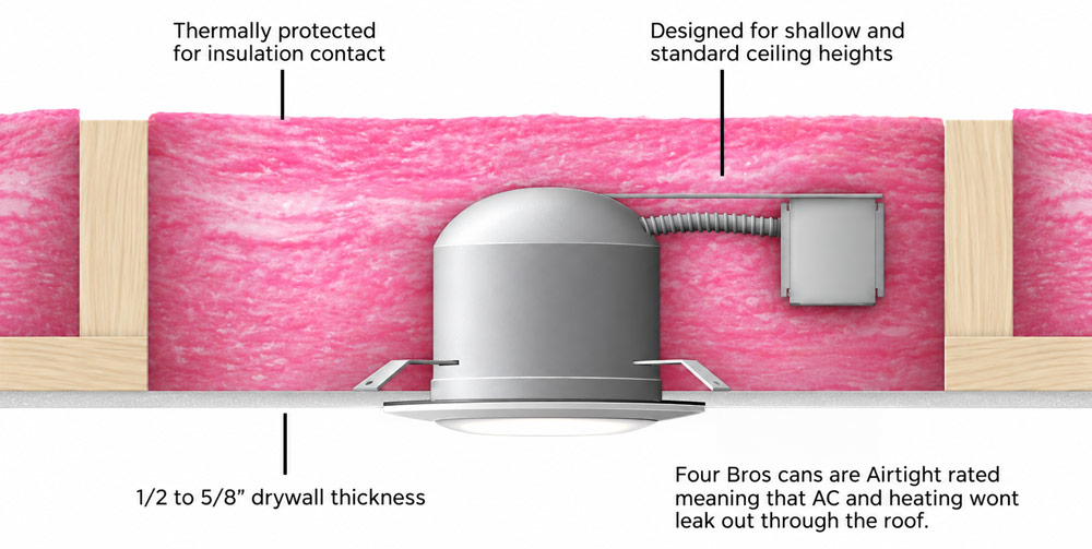 When Do You Need IC Rated Recessed Lights