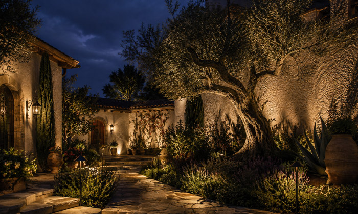 Why Spanish Style Outdoor Lighting Works So Well in Gardens