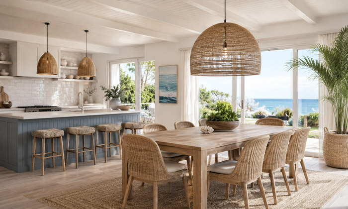 Woven Pendant Lights