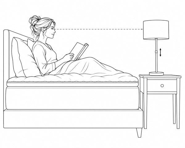 adjustable bedside lamp