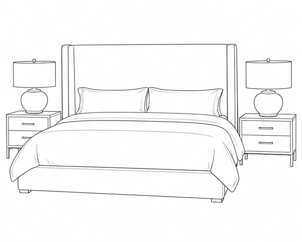 large bedside lamps