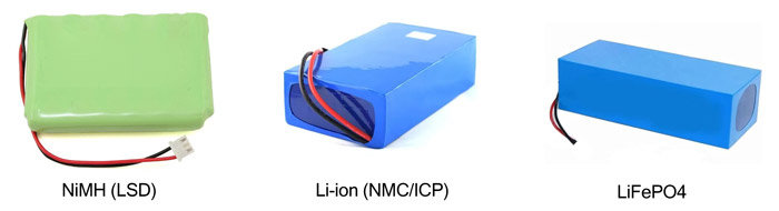 solar garden light battery types