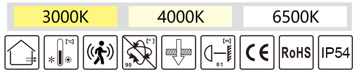 solar wall light with sensor