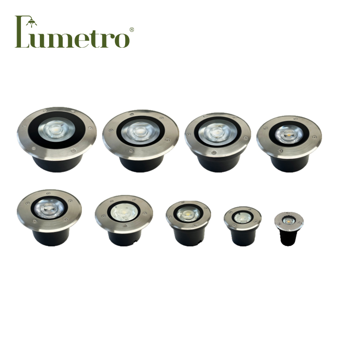 stainless steel inground light