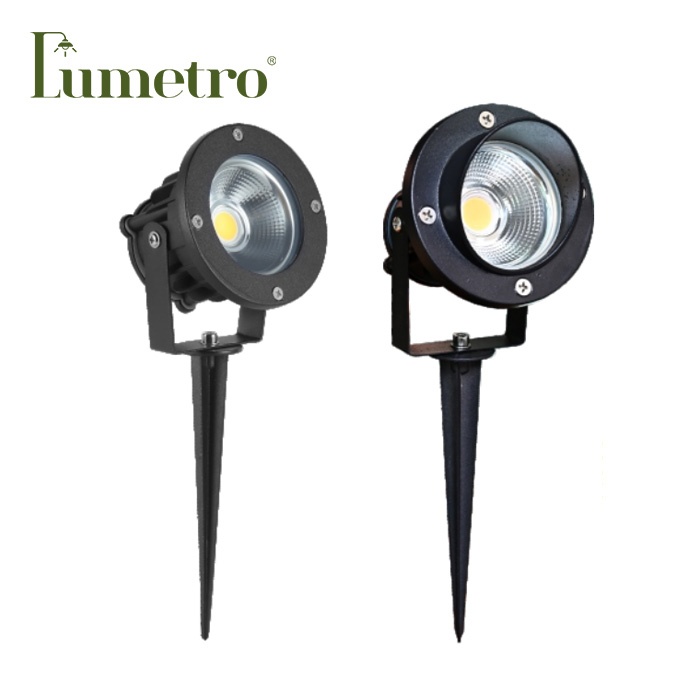 stainless steel spike lights outdoor