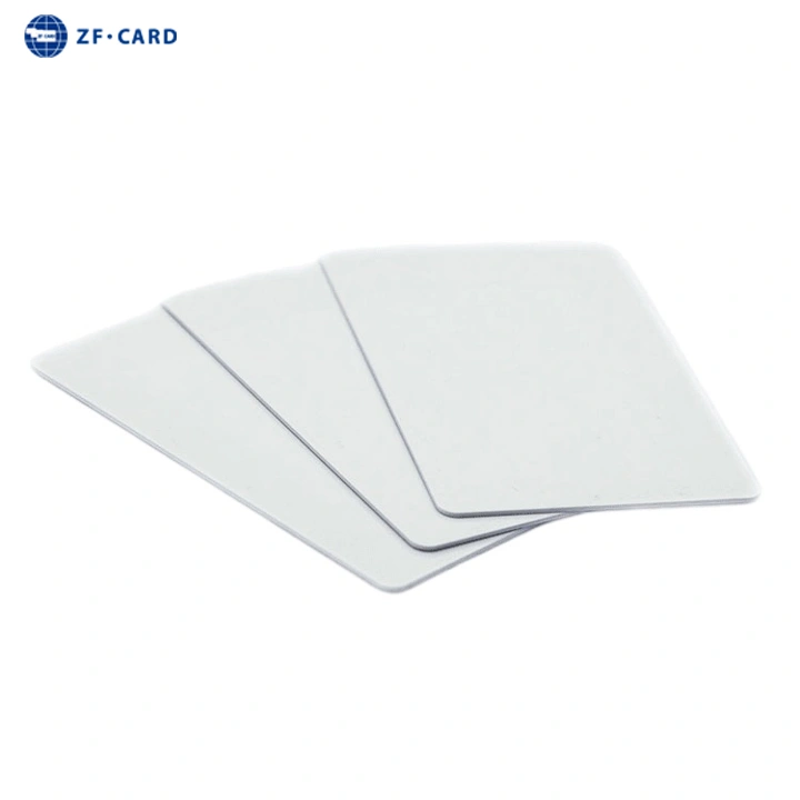Blank RFID card samples before bulk production