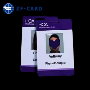 Employee ID card for workplace security and access control