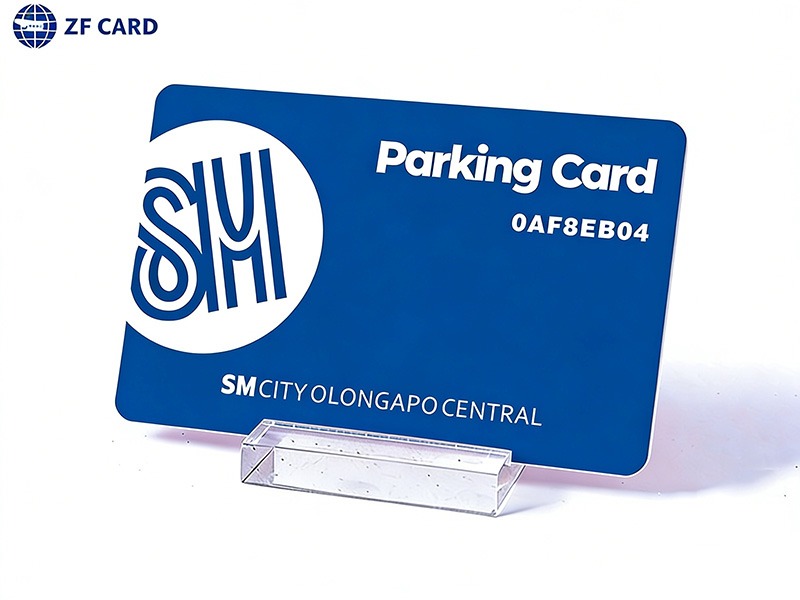 pvc cards for parking management