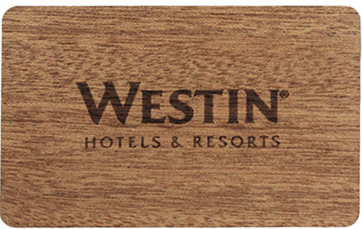 eco-friendly wooden card