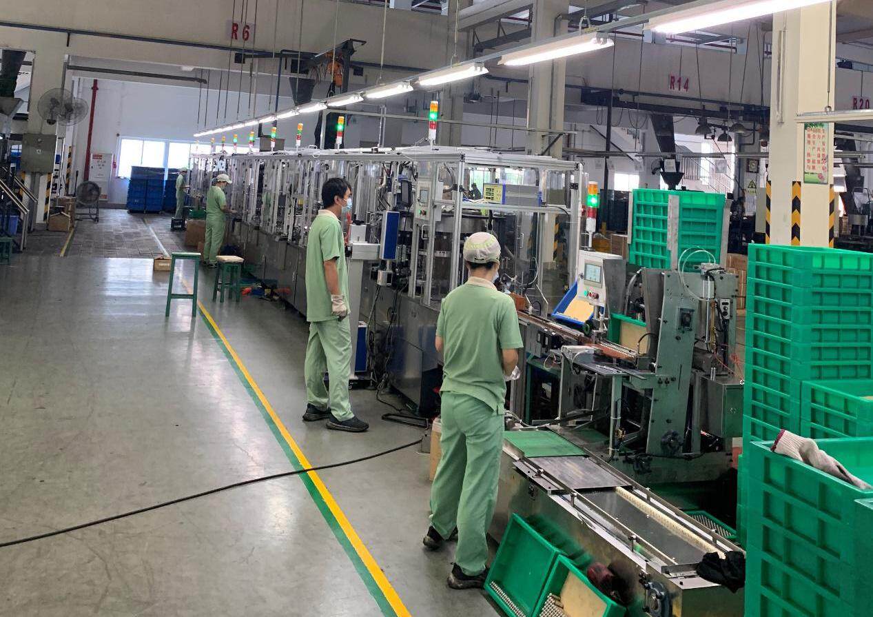Tiger Head’s Newly High-Speed Battery Production Line -  AA/R6 Battery Production Line Officially Passed The Acceptance And Put Into Production