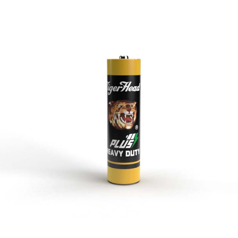 Bateria Cabeça de Tigre Zinco Carbono Plus Bateria Pesada Tamanho AA R6p