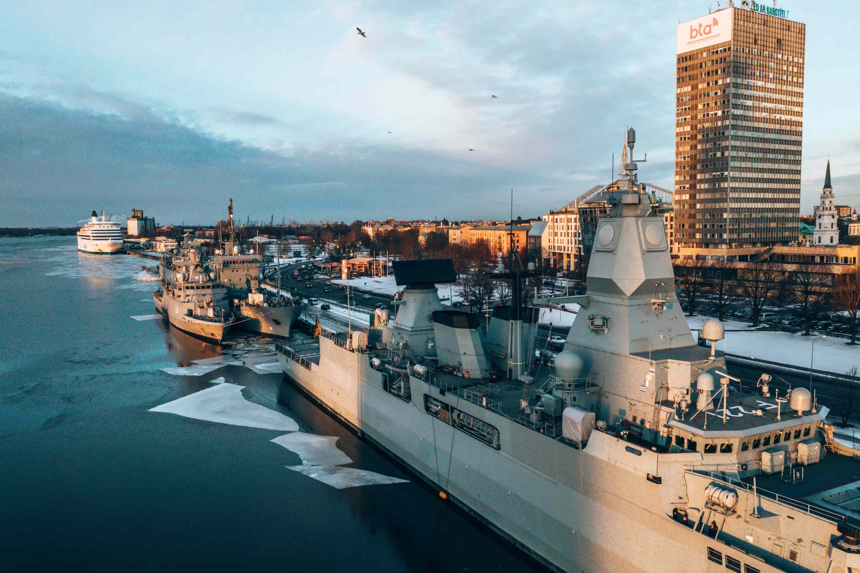 aerial-shot-big-military-ships-harbor-winter