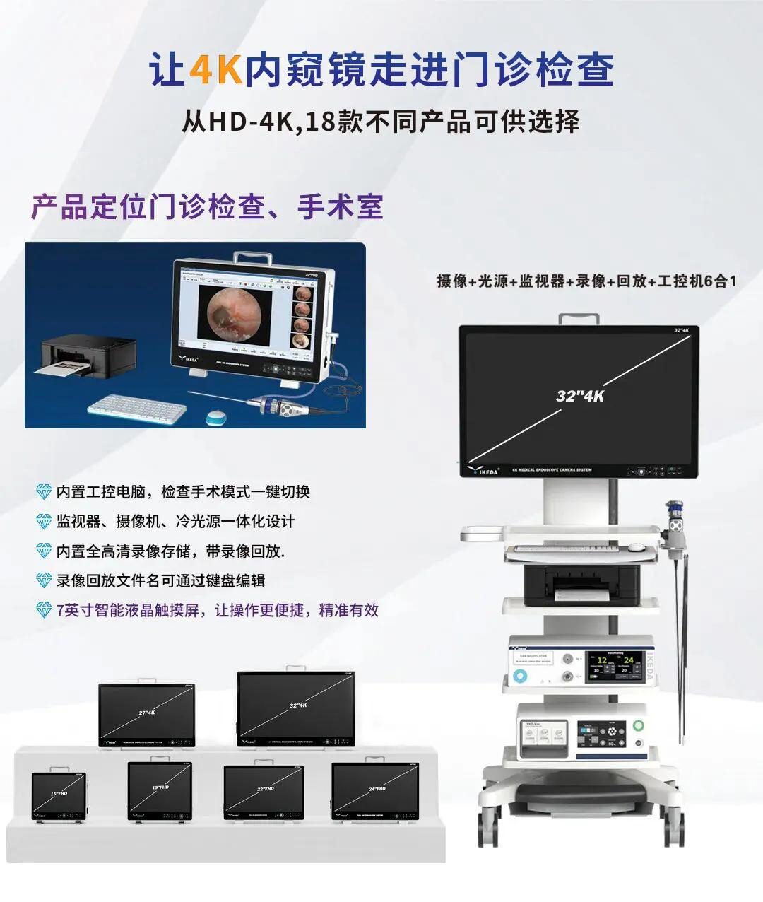 一体化内窥镜摄像系统