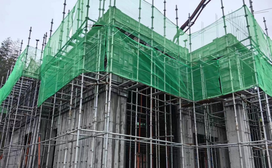 Full-cast Shear Wall Structure Villa with Aluminum Formwork