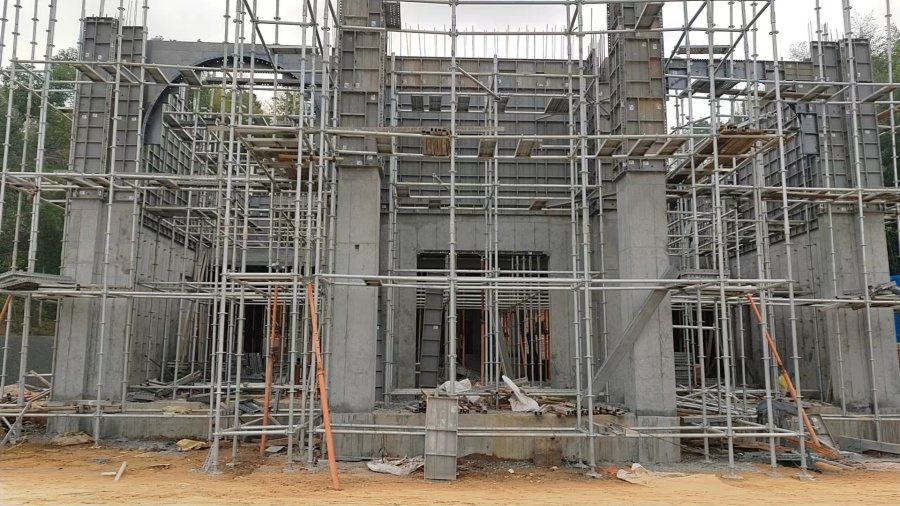 Full-cast Shear Wall Structure Villa with Aluminum Formwork (6)