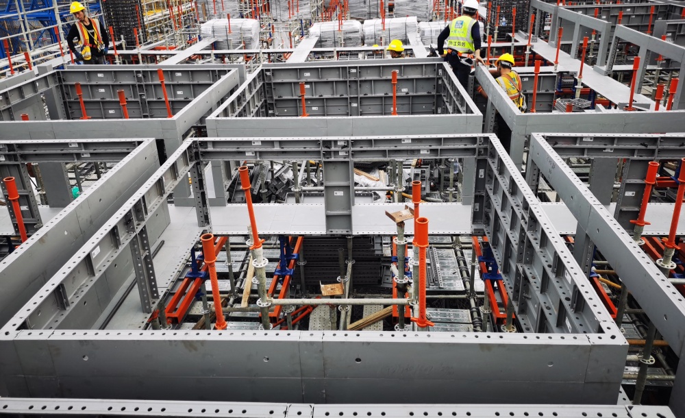High-support Early-dismantling Aluminum Formwork System