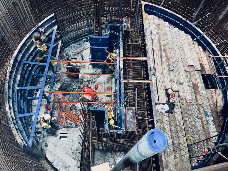 Shaft Automatic Climbing Formwork System