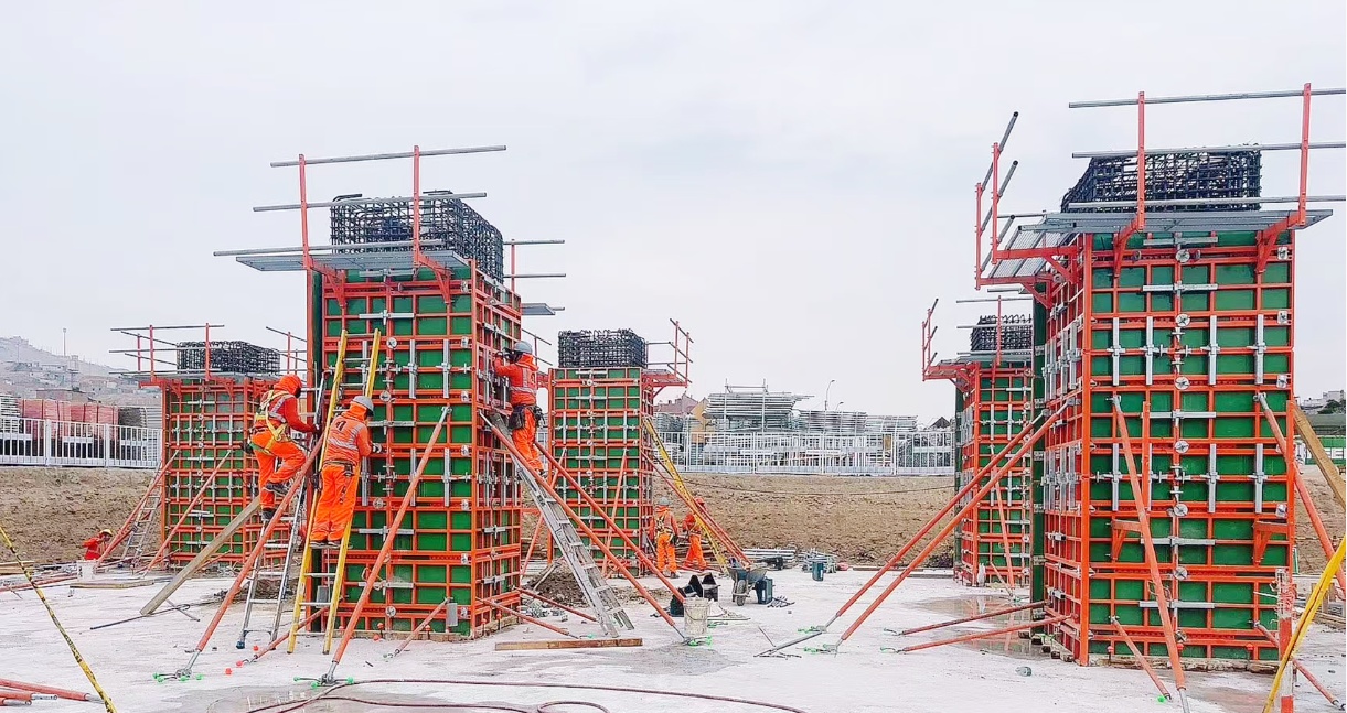Steel-Framed Timber Formwork