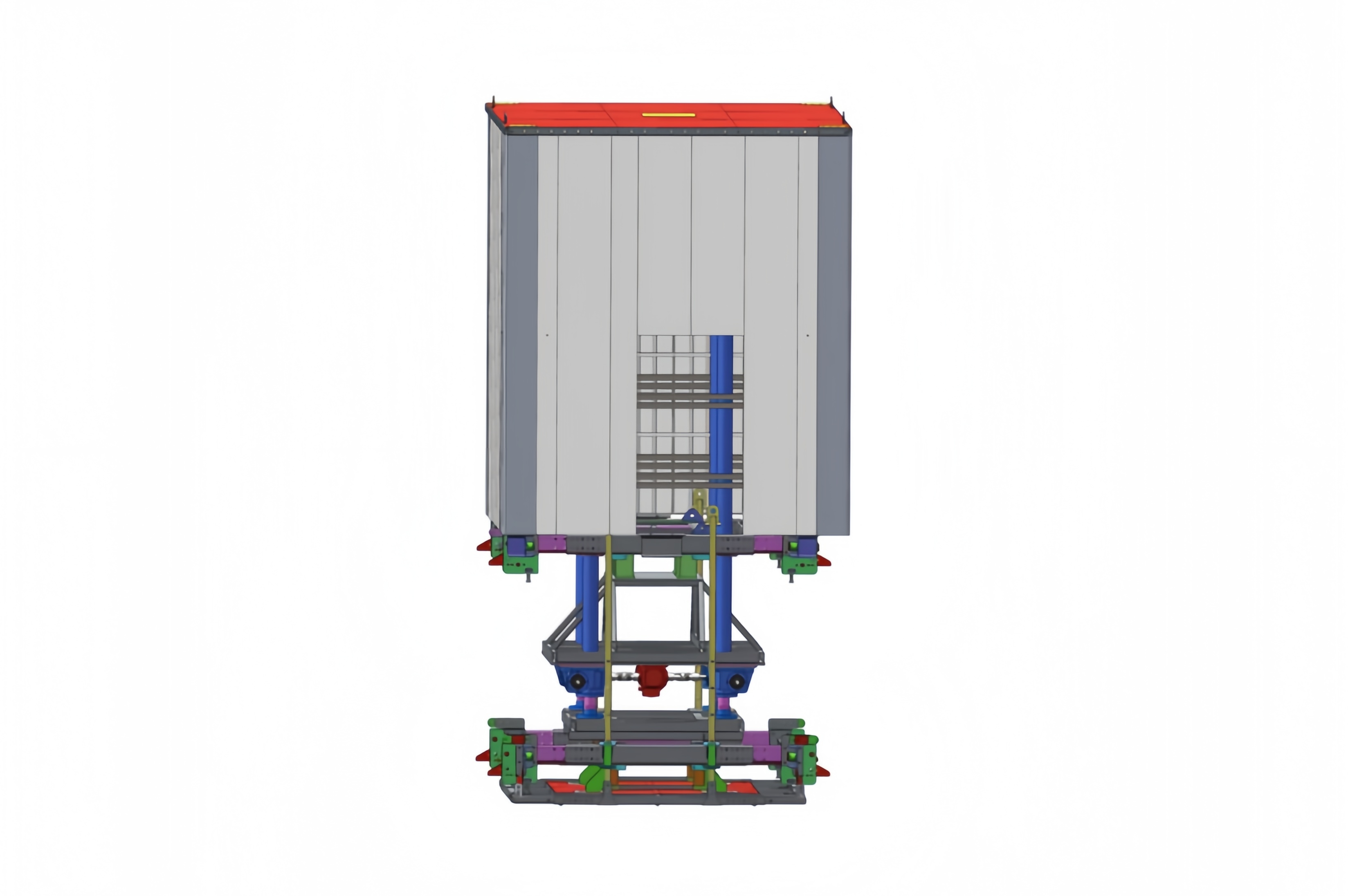 banner_Self-Climbing Adjustable Internal Formwork for Elevator Shaft