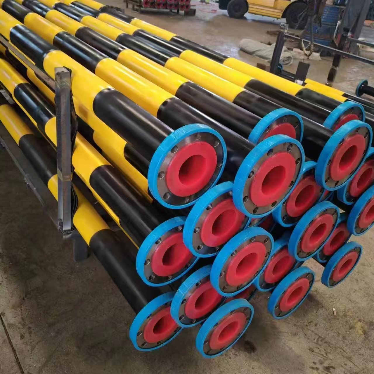 Polyurethane-lined Steel Pipes