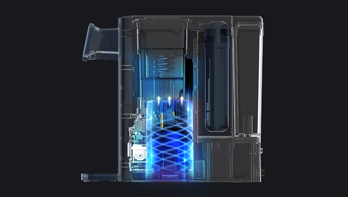 Hot and cold RO water dispenser