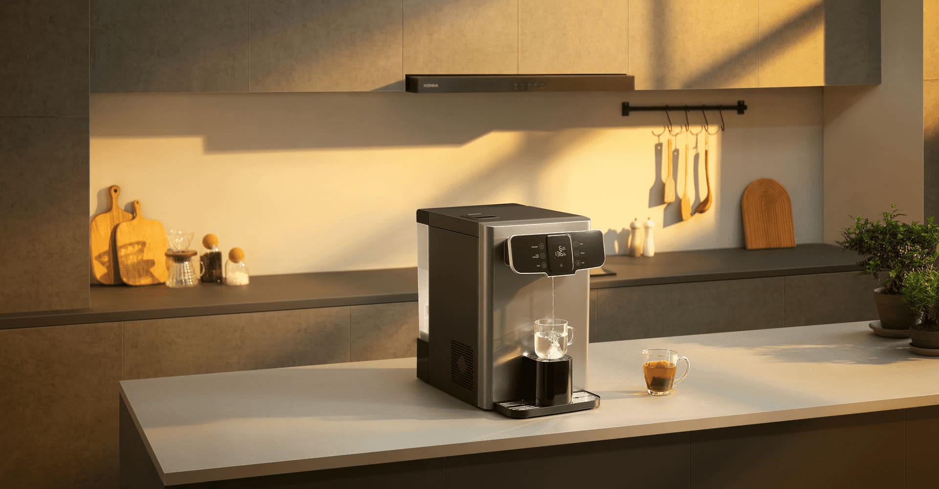 Upgraded RO hot and cold water purifier