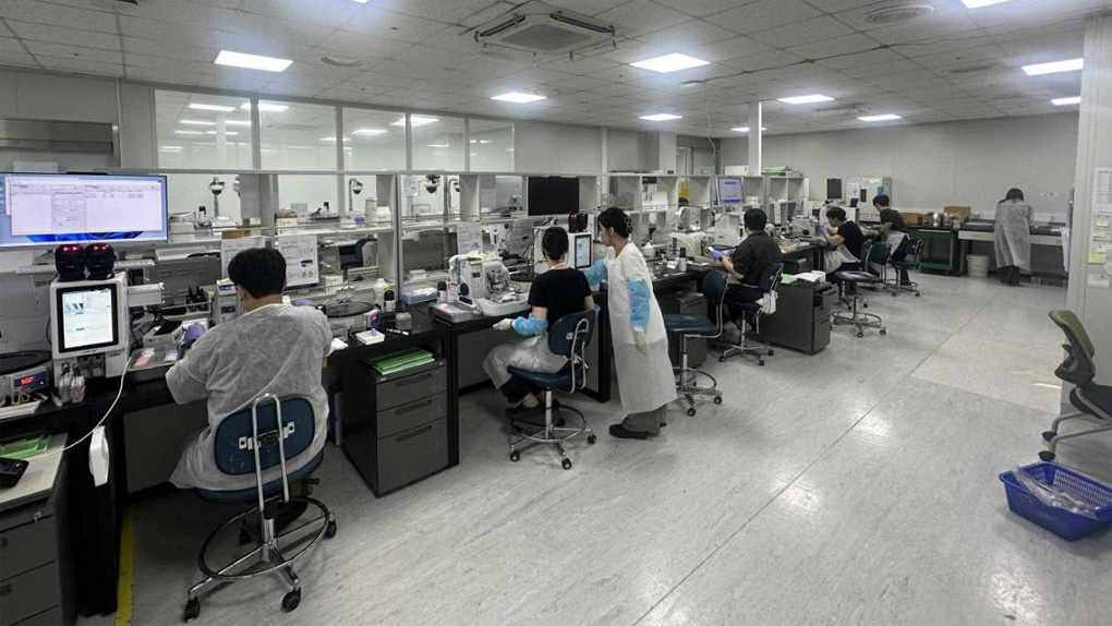 Labsim's Pathology Slide Printer Workstation Configuration