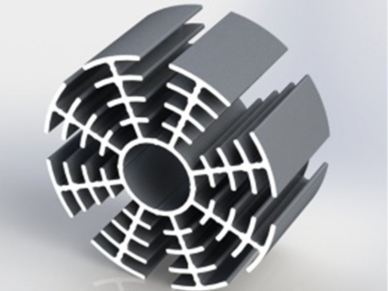 What are the benefits of radiator aluminum profile customization?