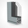 European Style Glass Balcony Aluminum Multi Track Slide Patio Stack Door / Three-track sliding door | Aluminum Profile Sliding Doors
