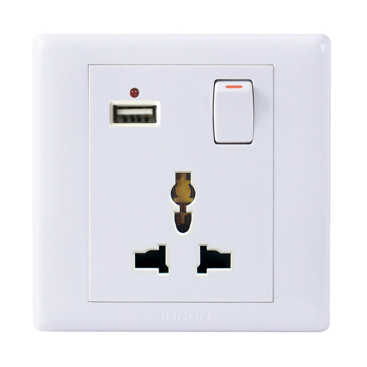 USB to Plug Socket|socket with usb charging