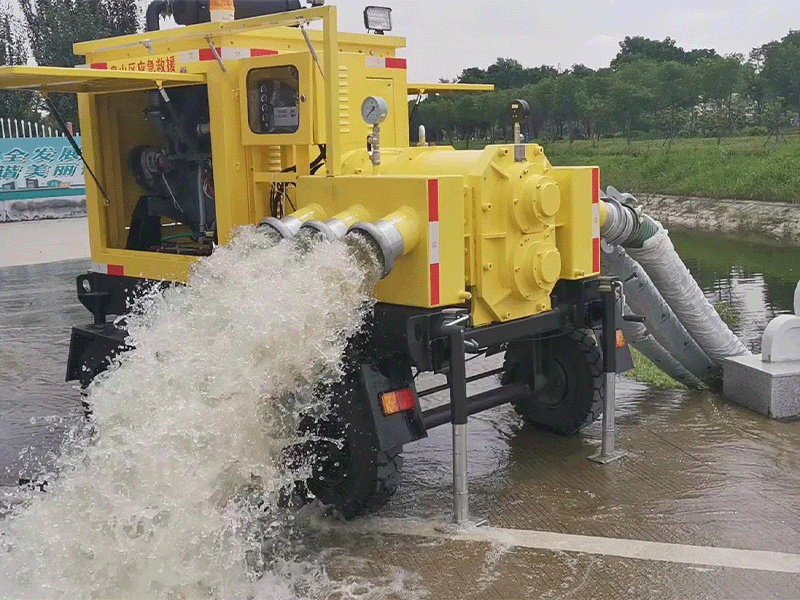 Accuvon Rotary Lobe Pump Makes Excellent Contribution To Flood Relief