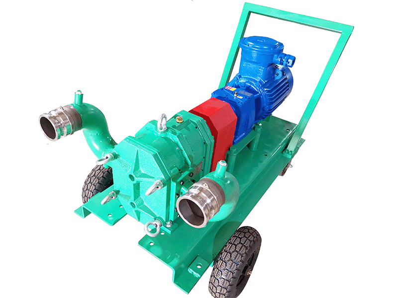 Portable hand cart pump