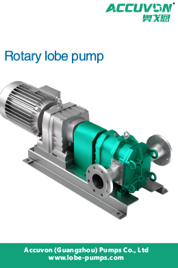 Rotary lobe pump