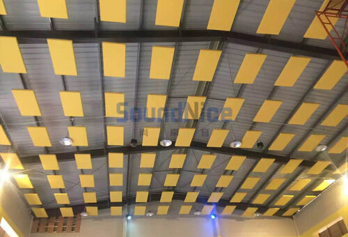 Gymnasium uses Flat space Sound absorber