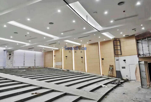 Wuxi Multi-function hall installation Micro holes acoustic panel