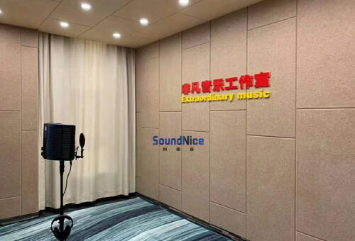 Extraordinary music polyester acoustic panel