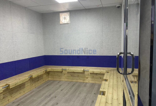 Interrogation Room use PET  acoustic panels