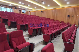 Multi-function hall Grooved acoustic panel 
