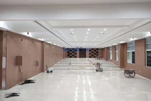 Jiangxi Shangrao Music Classroom Grooved Acoustic Panels