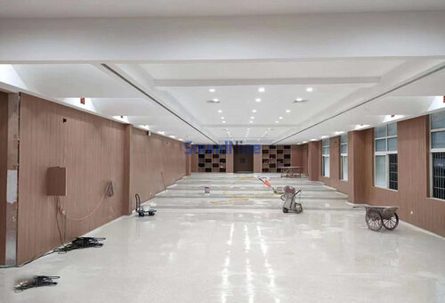 Jiangxi Shangrao Music Classroom Grooved Acoustic Panels