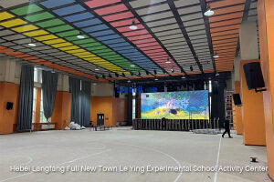 Hebei Langfang Fuli New Town Le Ying Experimental School Activity Center 