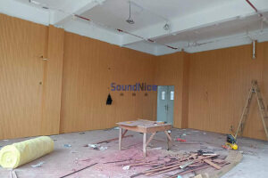 Shenzhen Baoan Nursing Home Installs Grooved Acoustic Panels