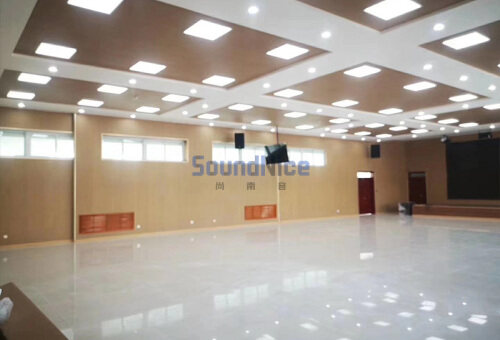Conference Room Grooved acoustic panel